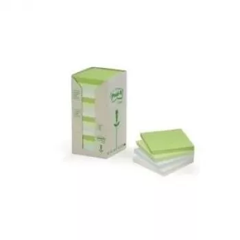 Uzlīmes 3M Post-It 654-1RPT, 76 x 76 mm, 100 gab. (16 loksnes)