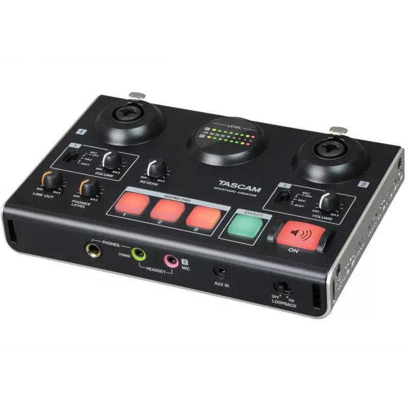 Audio interfeiss Tascam US-42B MiniStudio-Series 4-in/4-out USB, 24-bit, 96 kHz, USB barojams