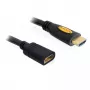 Delock High Speed HDMI ar Ethernet - HDMI pagarinātājkabelis