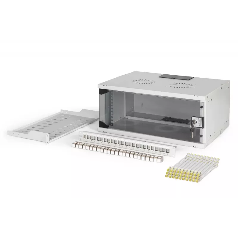 Digitus SOHO Pro tīkla komplekts, 483 mm (19 inch) - 4U, 540 x 400 mm (P x D)