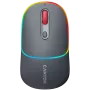 Canyon MW-22 2in1 RGB bezvadu pele - Pelēka - Bluetooth/RF - 1600 dpi - uzlādējama
