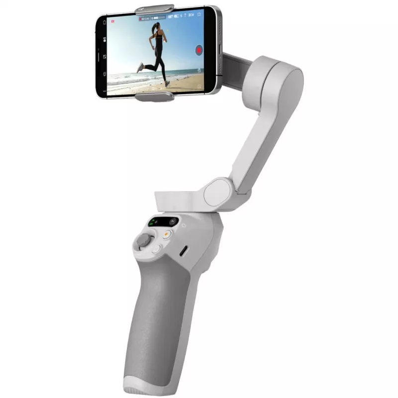 DJI OM SE gimbals pelēks Bluetooth ar mobilā turētāju un somu, maks. slodze 290 g