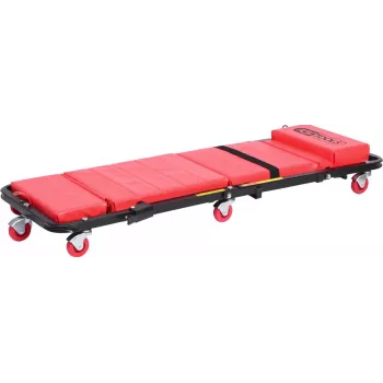 KS Tools 500.8000 darbnīcas gulnis un salokāms sēdeklis, 1200 x 460 mm