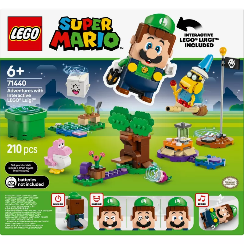 Konstruktors LEGO 71440 Super Mario interaktīvā Luidži figūra