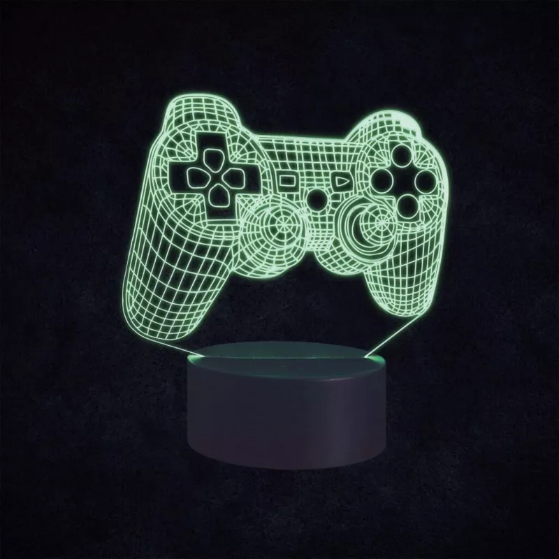 Galda lampa MANTA SNL57RGB RGB 3D gaismas dekorācija