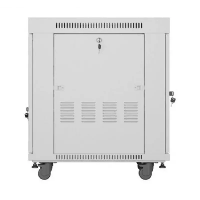 Brīvi stāvošs skapja statīvs LANBERG FF01-6815-12SL 15U, 600×800×922 mm, 1200 kg, IP20, pelēks
