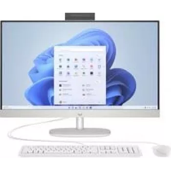 HP All-in-One PC 27-cr0105ng [68,5 cm (27 inch) FHD displejs, Ryzen 5 7520U, 16 GB RAM, 512 GB SSD, Windows 11] (8G1A9EA#ABD)