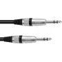 Stereo 6,3 mm (1/4 colla) jack kabelis Omnitronic 3021165D, 1 m, stereo spraudnis uz stereo spraudni