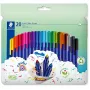 Finelineris Staedtler 323 C20 Daudzkrāsains