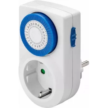 Goobay Analogais Taimeru Slēdzis - precīza un vienkārša elektronisko ierīču vadība (59038)