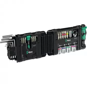 Wera 05049025001 Instrumentu komplekts 50 instrumenti Melns Metālisks