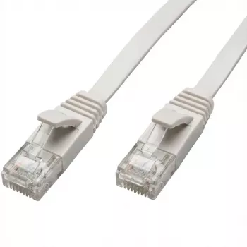 Captiva 80269 Patch kabelis CAT 6a RJ45 0.5m Balts