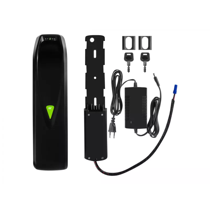 Green Cell EBIKEGCF01 36V 14500mAh Litija-Jonu Akumulators Melns