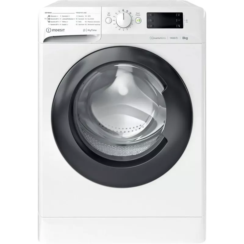 Veļas mašīna INDESIT MTWE81495WBPL 8 kg, 1400 apgr./min, Energoklase B