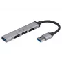 USB Hub Tracer H41, 4 porti, USB 3.0 + 3x USB 2.0