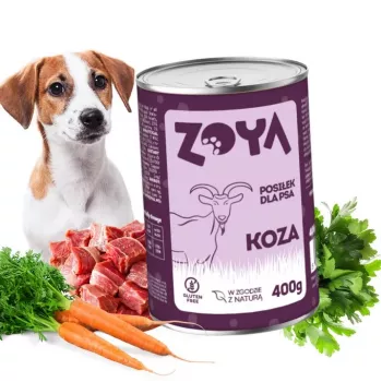 ZOYA Goat - slapjā suņu barība - 400g