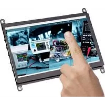 Joy-it LCD-Displejs 1024 x 600 pikseļi (P x A x D) 165 x 13 x 124 mm (LCD-7-3)