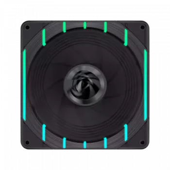 GAMEMAX TORNADO T12 ARGB-R 120mm korpusa ventilators - Melns