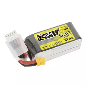 Tattu R-Line 650mAh 14,8V 95C 4S1P XT30 akumulators