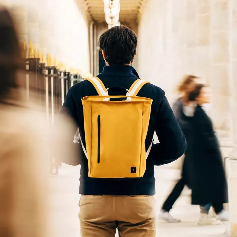 Ikdienas mugursoma Native Union W.F.A Backpack Yellow 100% pārstrādāts PET