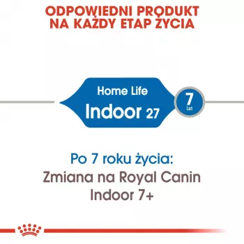 Sausā kaķu barība Royal Canin Home Life Indoor 27 Adult 2 kg – vistas garša