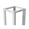Atvērtais 19 collu statīvs LANBERG 42U, dziļums 800 mm, platums 600 mm, pelēks
