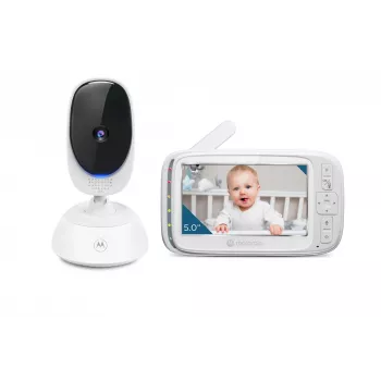 Video bērnu monitors MOTOROLA VM75 ar 5.0 collu ekrānu un nakts redzamību
