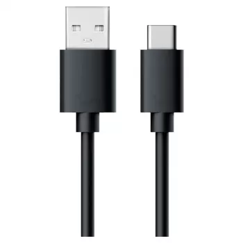 USB kabelis RealPower 255650 USB 3.2 Gen 1 0.6m Melns