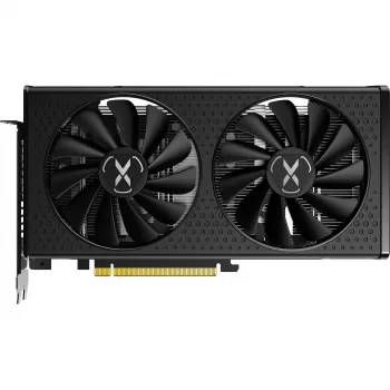 Grafikas karte XFX Radeon RX 7600 — 8 GB GDDR6, PCIe 4.0, 128-bit, 2x DisplayPort 2.1, HDMI 2.1, 2 ventilatori