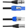 DMX Kombi kabelis EUROLITE 30227783, P-Con uz 5-pin XLR, 3 m