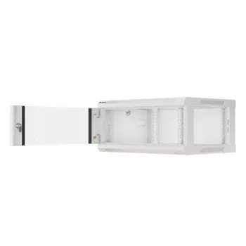 Lanberg WF01-6404-10S 4U sienas stiprinājuma skapis 19 inch pelēks