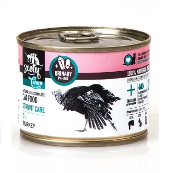 3COTY 51. Tītars Struvīta Kopšana - slapjš kaķu barība - 180g