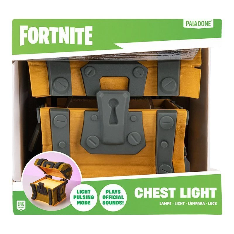 Paladone Fortnite Chest Light – tematisks LED naktslampiņš
