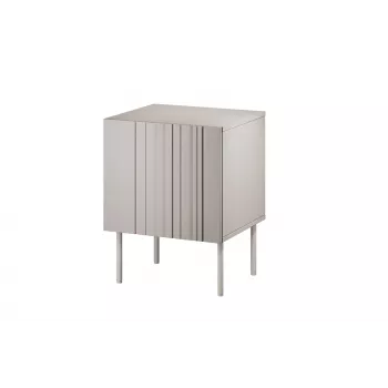 Naktsgaldiņš Cama Meble ISLA 44.5x40x59 cm cashmere matt, MDF un skaidu plātne, 2 gab. komplekts