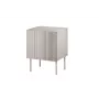 Naktsgaldiņš Cama Meble ISLA 44.5x40x59 cm cashmere matt, MDF un skaidu plātne, 2 gab. komplekts