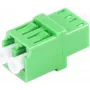 Šķiedru optikas adapteris S/CONN 07-60021 LC Zaļš Vienmodas 1 gab.