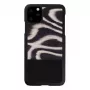 Viedtālruņa maciņš man and wood iPhone 11 Pro Max — leopard melns raksts