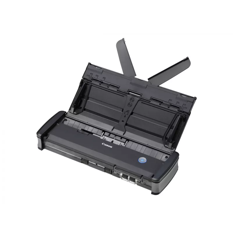Canon imageFORMULA P-215II pārnēsājams abpusējās skenēšanas dokumentskeneris, 216 x 1000 mm, 600 x 600 DPI, 24 biti, loksnes padeves skeneris, melns, pelēks, CMOS CIS