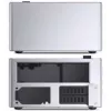 Datora korpuss Jonsbo NV10 Mini ITX - Sudrabs