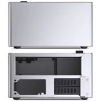 Datora korpuss Jonsbo NV10 Mini ITX - Sudrabs