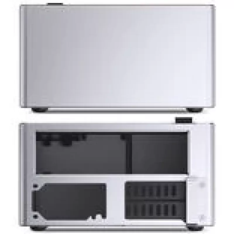 Datora korpuss Jonsbo NV10 Mini ITX - Sudrabs