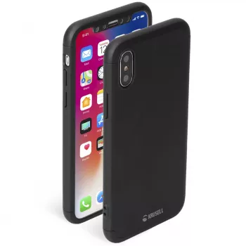 Krusell Arvika 3.0 aizsargmaciņš iPhone XS Max 16,5 cm Melns