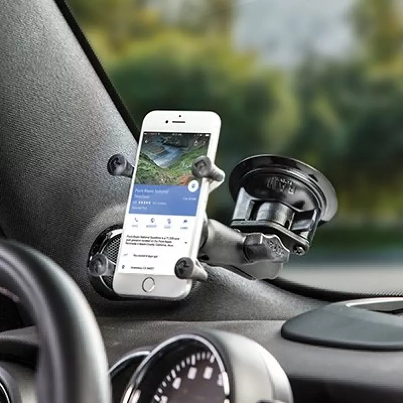 RAM Mounts X-Grip telefona turētājs ar Twist-Lock piesūcekni