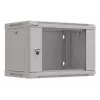 Montāžas skapis LANBERG WF03-5306-10S 19 collu 6U pelēks ar stikla durvīm