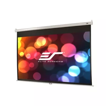 Manuālais projekcijas ekrāns Elite Screens M106XWH — 106 collas (2,69 m), 16:9, skatāmais platums 2,35 m