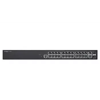 Pārvaldāms L2 Gigabit Ethernet slēdzis Lancom Systems GS-2426 — 24× Gigabit RJ-45, 1U statīvs, MAC 8000, maiņstrāva