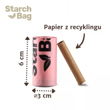 STARCH BAG - Suņu kakas maisiņi - 1 x 15 gab.