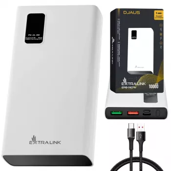 Pārnēsājams barošanas bloks Extralink EPB-067W 10000mAh