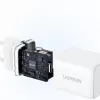 UGREEN Lādētājs Nexode N Series X513 30W GaN USB-C viena porta ātrais lādētājs, 100–240V, balts