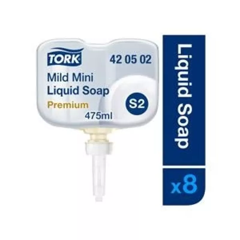 Tork Premium Mild S2 šķidrās ziepes, 475 ml